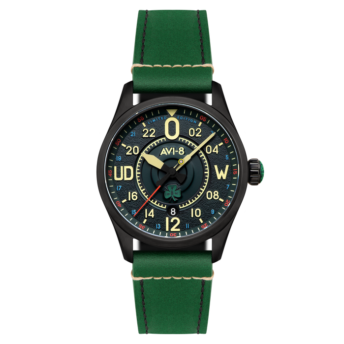 AVI-8 Spitfire Smith 24 Hour Automatic Paddy Limited Edition angled shot picture