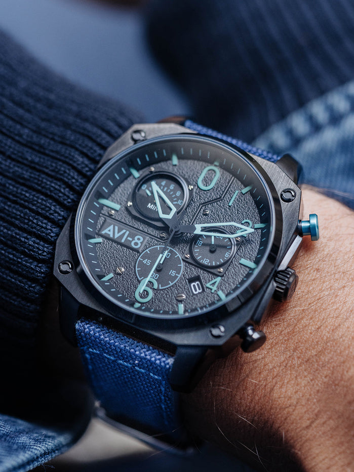 Strap Program Cordura Strap   Blue angled shot picture