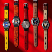 P-51 Mustang Blakeslee Chronograph Peanuts Snoopy Flying Ace Biplane Brown Limited Edition