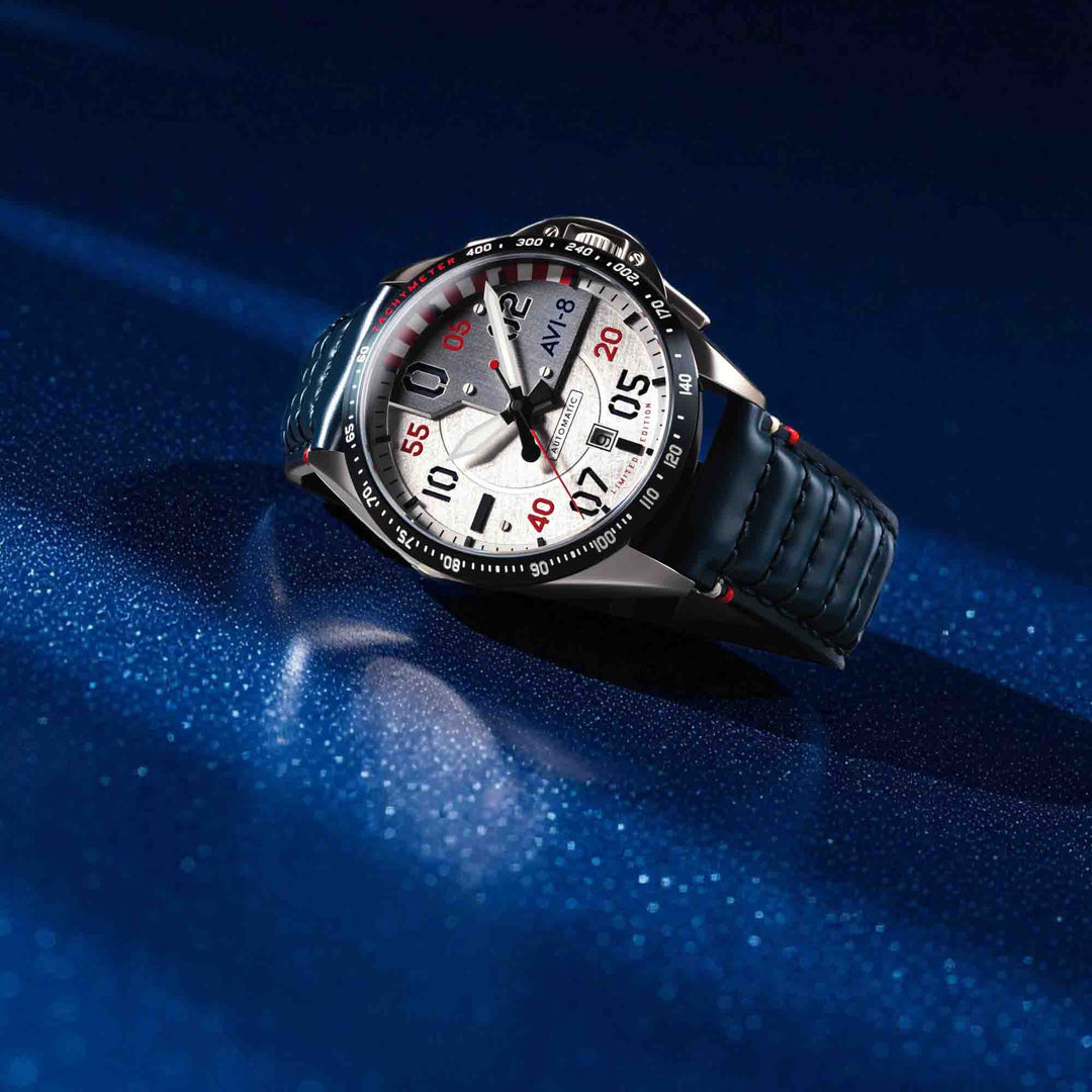 AVI-8 P-51 Mustang Hitchcock Automatic 85th Anniversary Steel