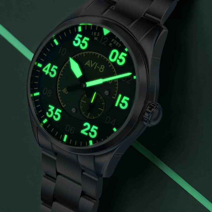 AVI-8 Spitfire Type 300 Automatic Tarmac Tracker angled shot picture