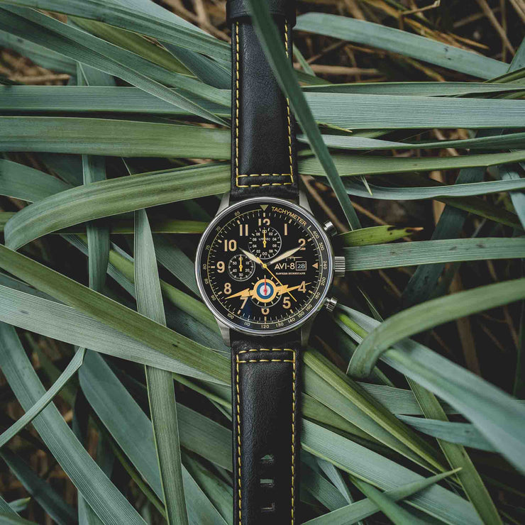 AVI-8 Hawker Hurricane Classic Chronograph Lightning Orange