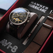 AVI-8 Hawker Hurricane Classic Chronograph Lightning Orange