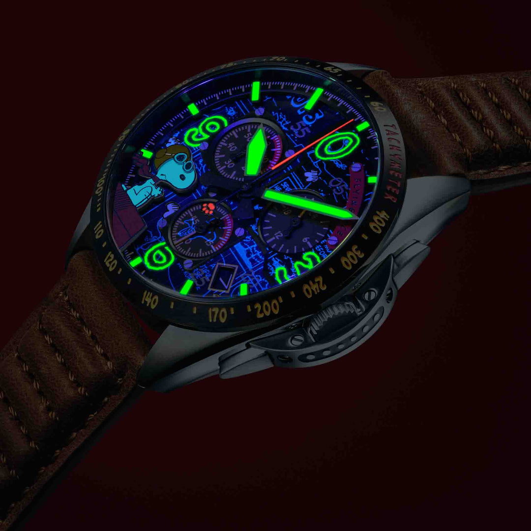 P-51 Mustang Blakeslee Chronograph Peanuts Snoopy Flying Ace