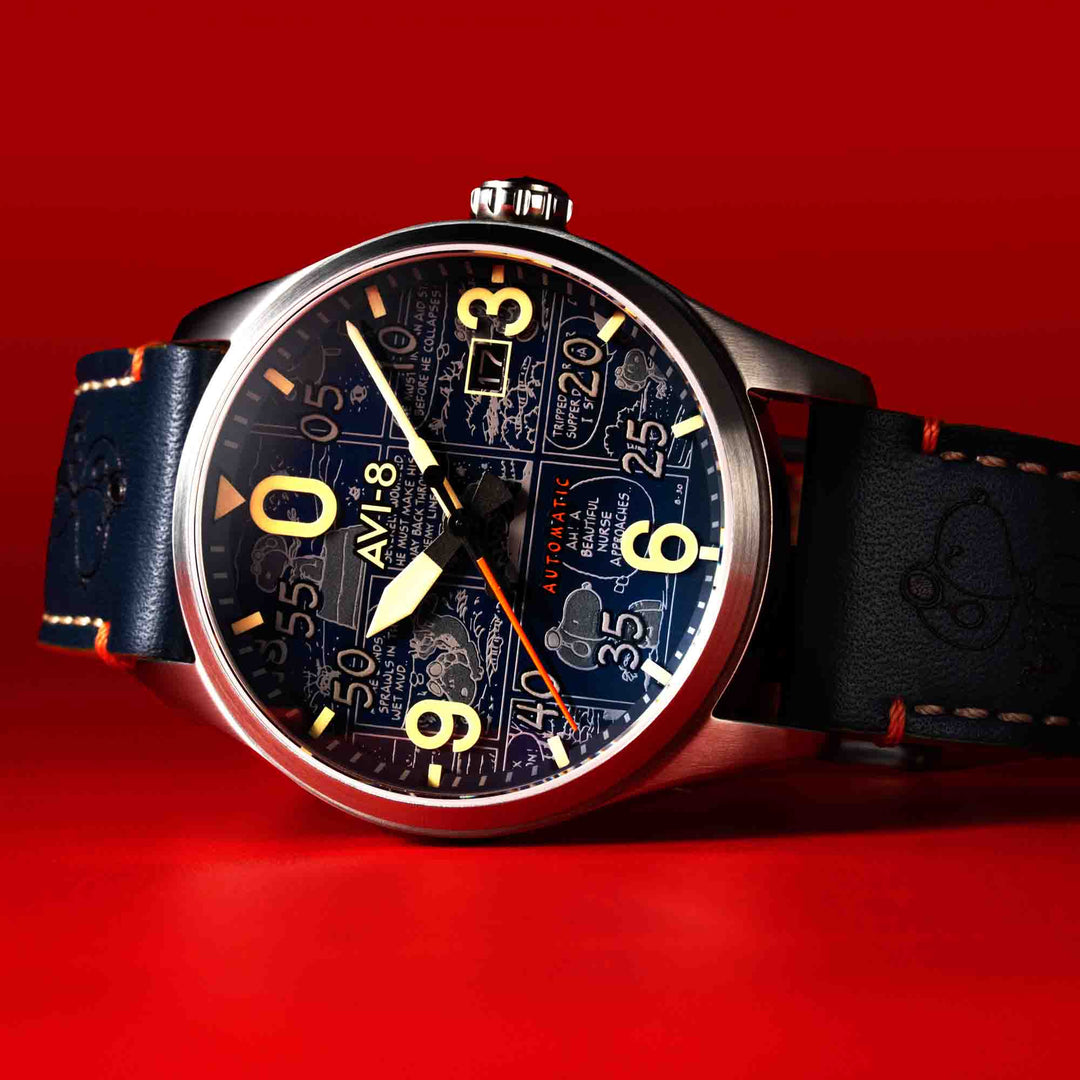 AVI-8 Spitfire Smith Automatic Peanuts Snoopy Flying Ace Beagle