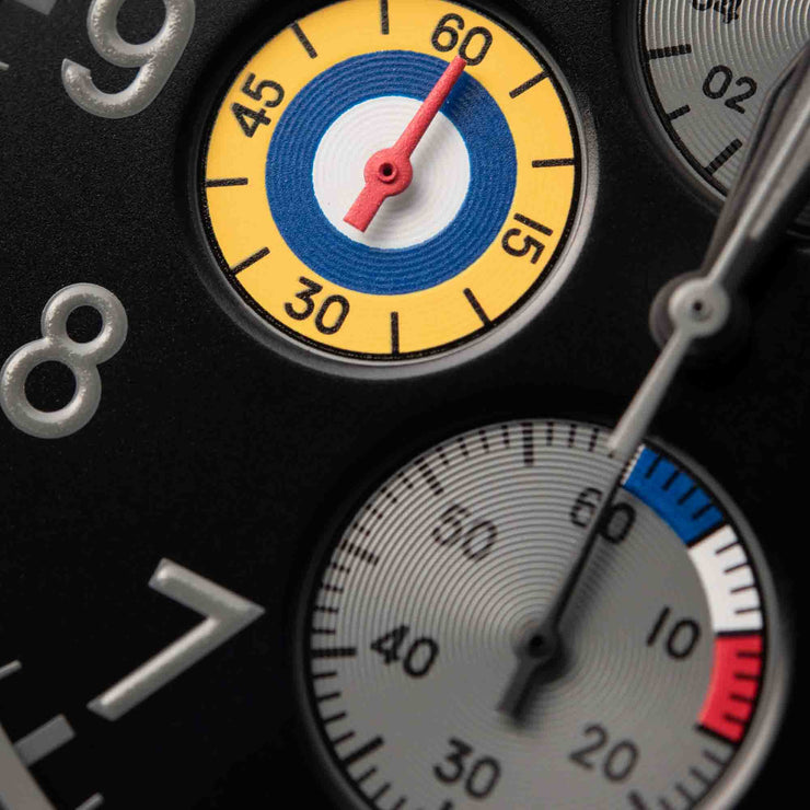 AVI-8 Hawker Hurricane Classic Chronograph Grey Black