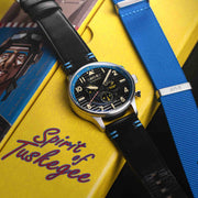 AVI-8 Flyboy Spirit Of Tuskegee Chronograph Parrish Blue Limited Edition