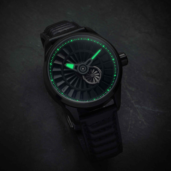 AVI-8 Hawker Harrier Pegasus Automatic Limited Edition angled shot picture