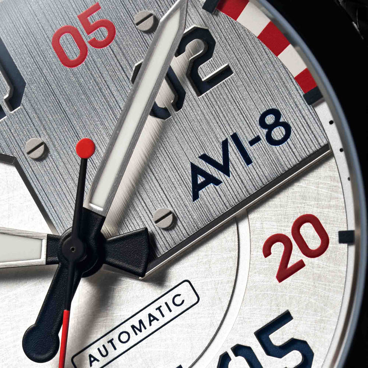 AVI-8 P-51 Mustang Hitchcock Automatic 85th Anniversary Steel Ascent Limited Edition
