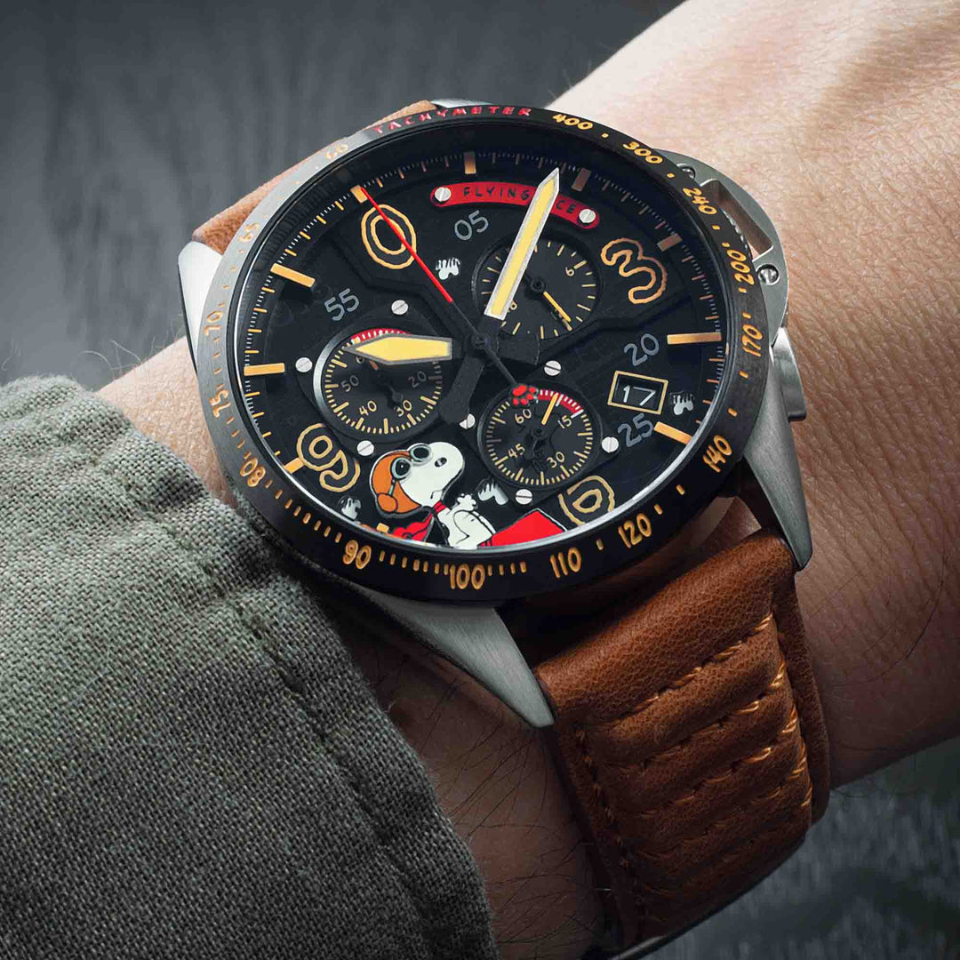 P-51 Mustang Blakeslee Chronograph Peanuts Snoopy Flying Ace