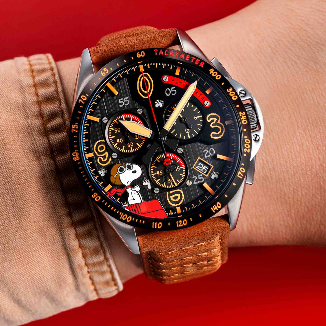 P-51 Mustang Blakeslee Chronograph Peanuts Snoopy Flying Ace