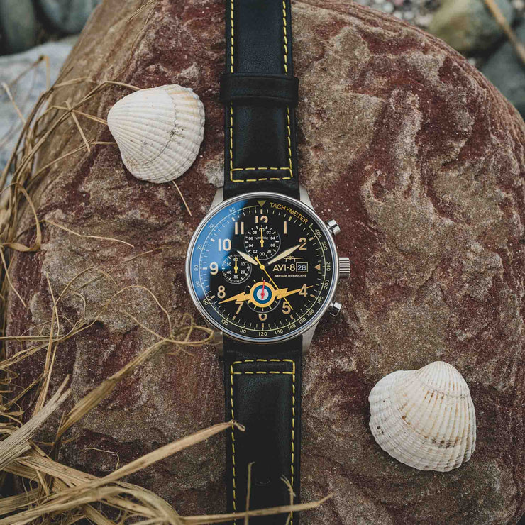 AVI-8 Hawker Hurricane Classic Chronograph Lightning Orange