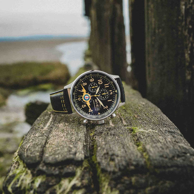 AVI-8 Hawker Hurricane Classic Chronograph Lightning Orange