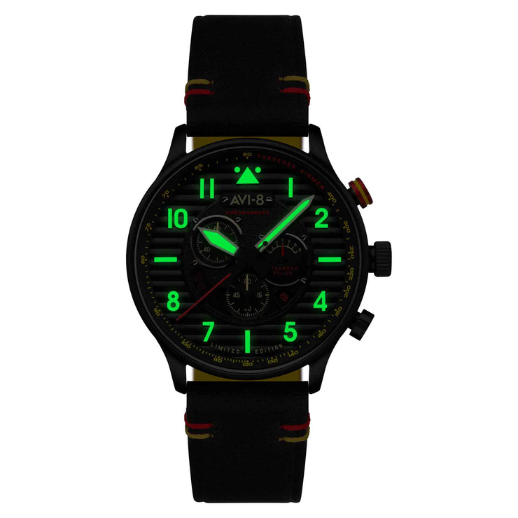AVI-8 Flyboy Spirit Of Tuskegee Chronograph Anderson Black Limited Edition