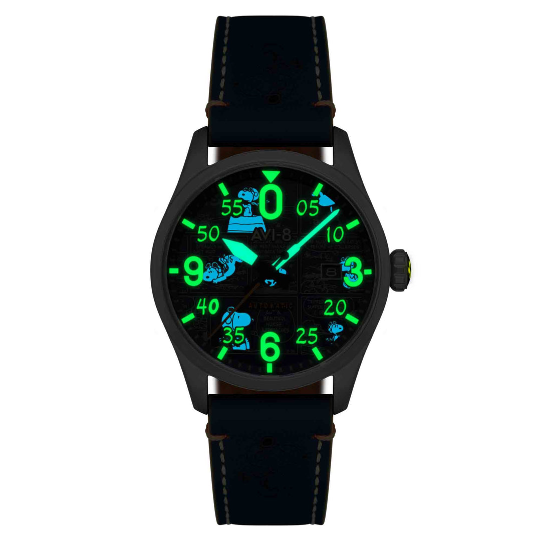 AVI-8 Spitfire Smith Automatic Peanuts Snoopy Flying Ace Beagle