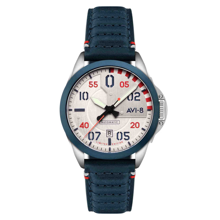 AVI-8 P-51 Mustang Hitchcock Automatic 85th Anniversary Steel Ascent Limited Edition