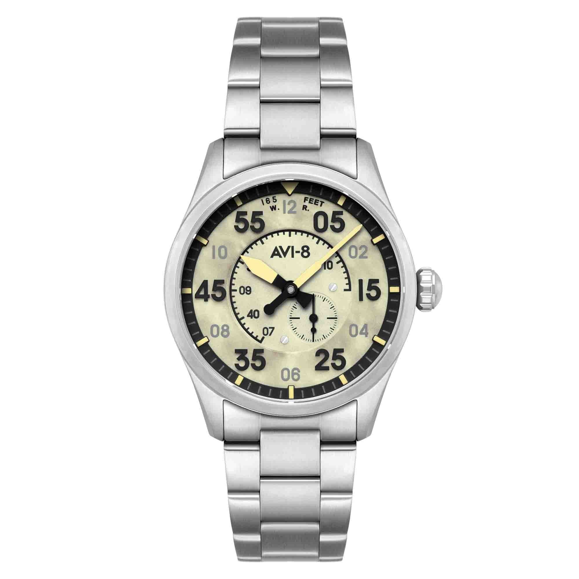 AVI-8 Spitfire Type 300 Automatic Pilot Panel | Watches.com