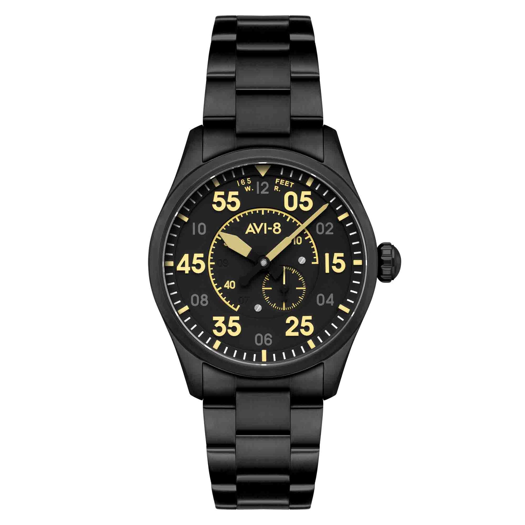 AVI-8 Spitfire Type 300 Automatic Eclipse Display | Watches.com