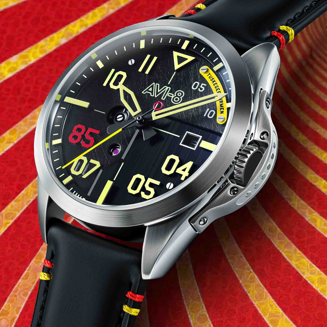 AVI-8 P-51 Mustang Patriot Automatic Tuskegee Airmen 85th