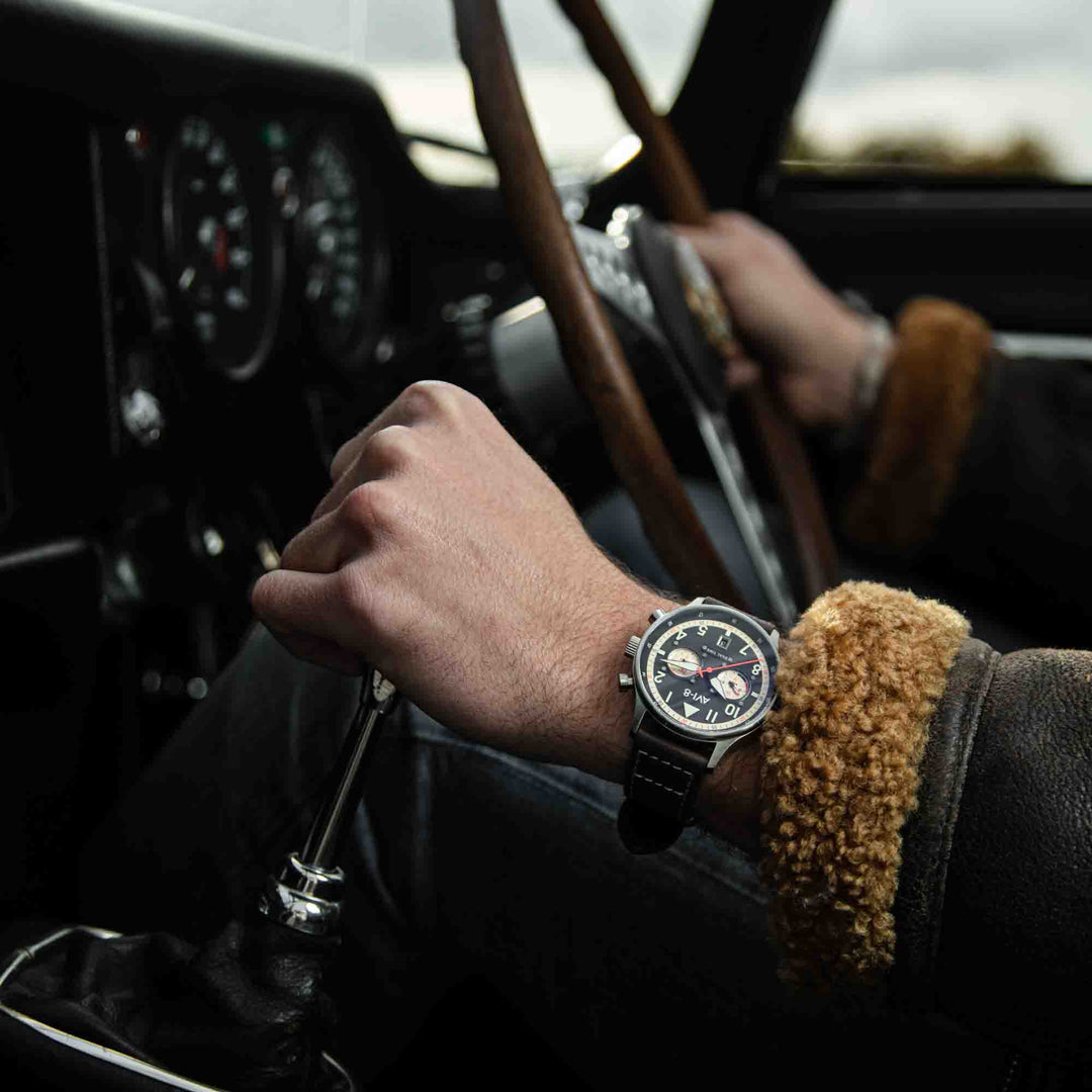 AVI-8 Hawker Hurricane Carey Dual Time Manston – Watches.com