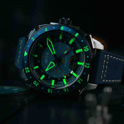 AVI-8 Hawker Hunter Atlas GMT Automatic Retro Blue