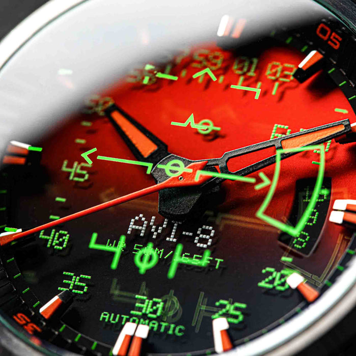 AVI-8 Hawker Harrier HUD Automatic Gradient Orange angled shot picture