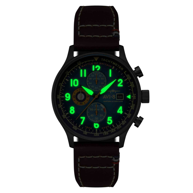 AVI-8 Hawker Hurricane x Spitfire Chrono Set Battle Of Britain 85th Limited Edition