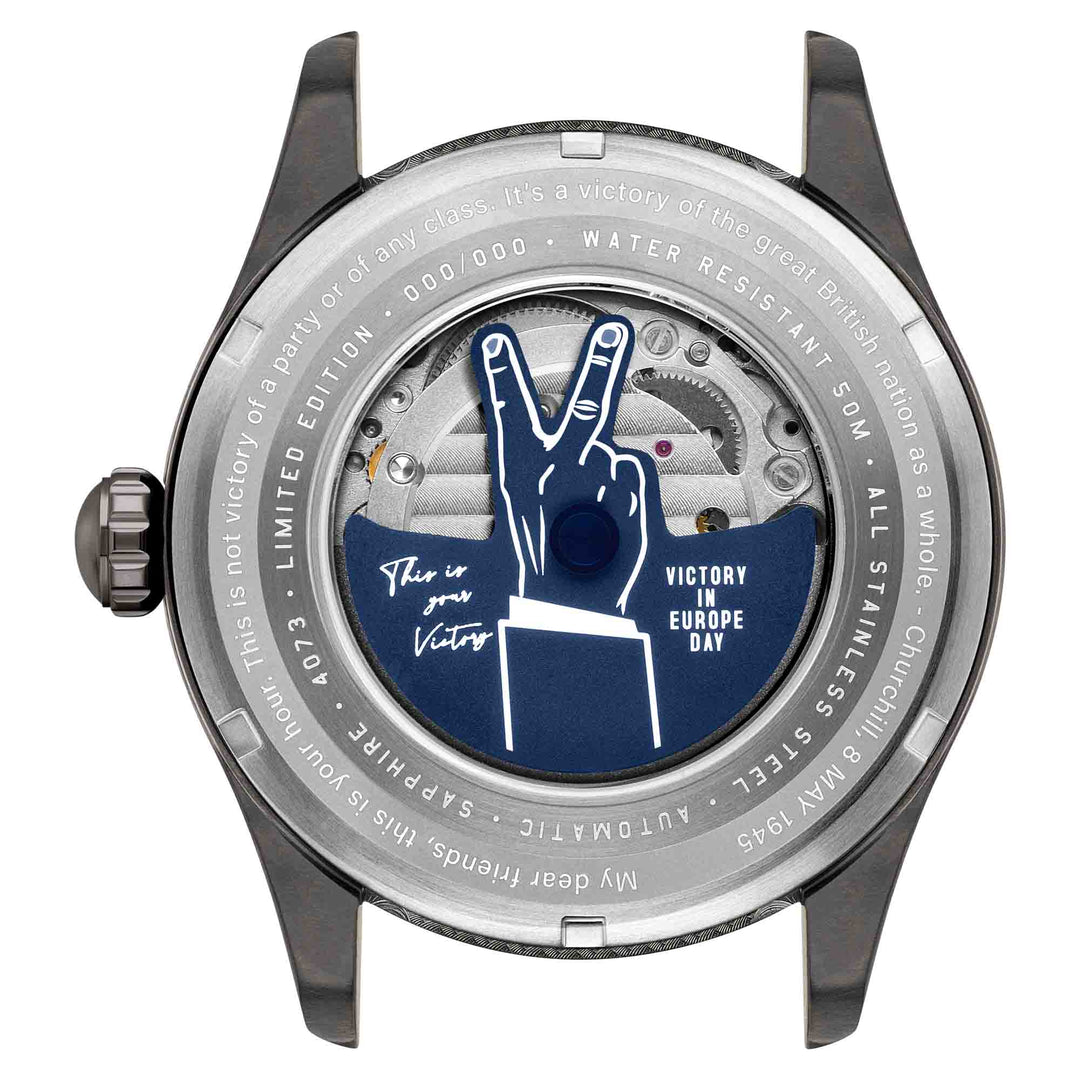 AVI-8 Spitfire Type 300 Automatic VE-Day 80th Valour Canvas