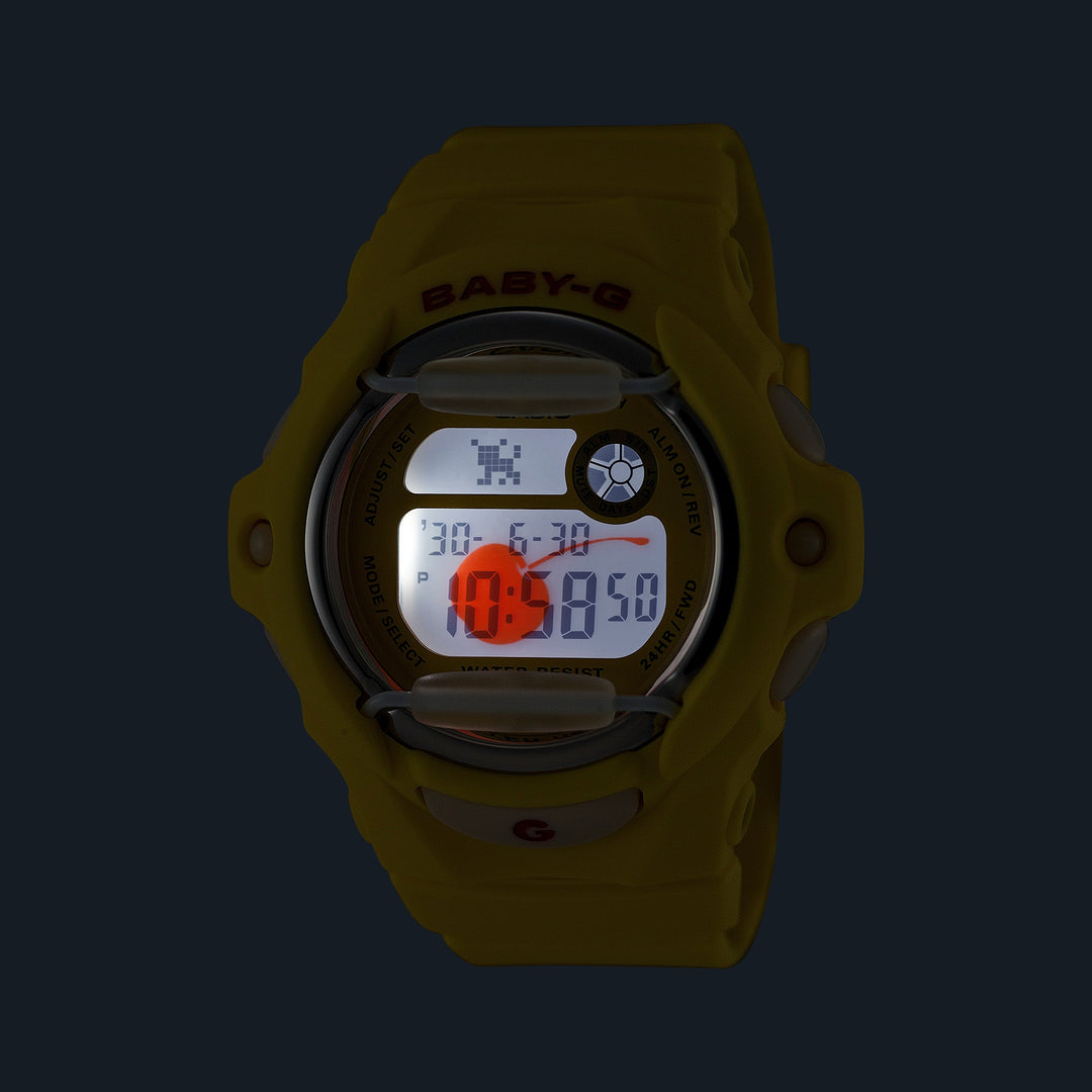 G-Shock BG169 Baby-G Yellow | Watches.com