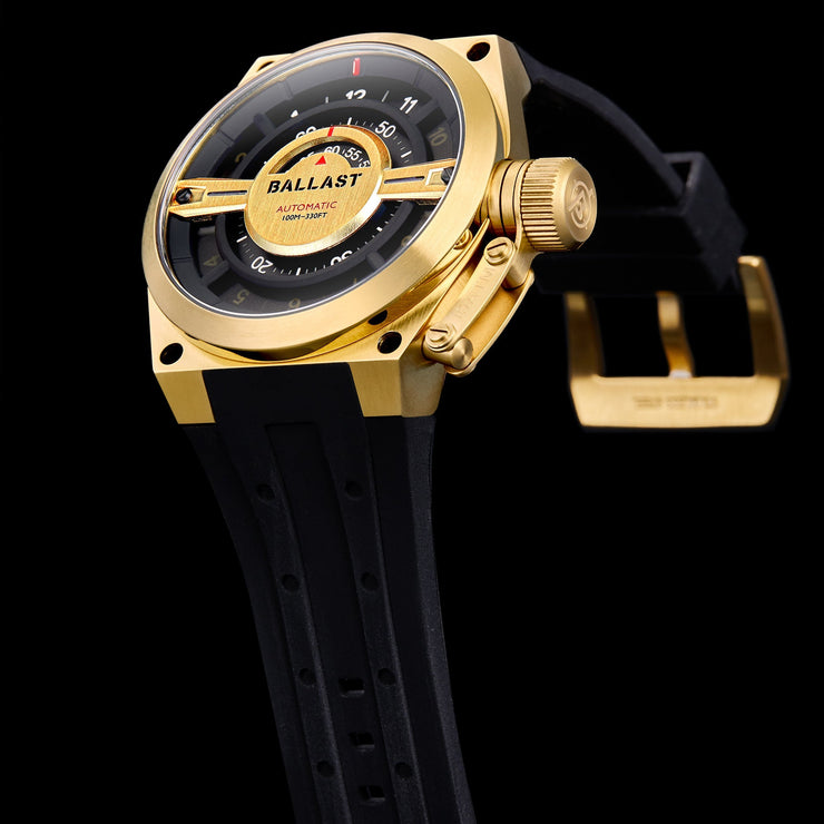 Ballast Valiant Gauge Automatic Tiger Gold