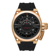 Ballast Valiant Gauge Automatic Rose Gold Black