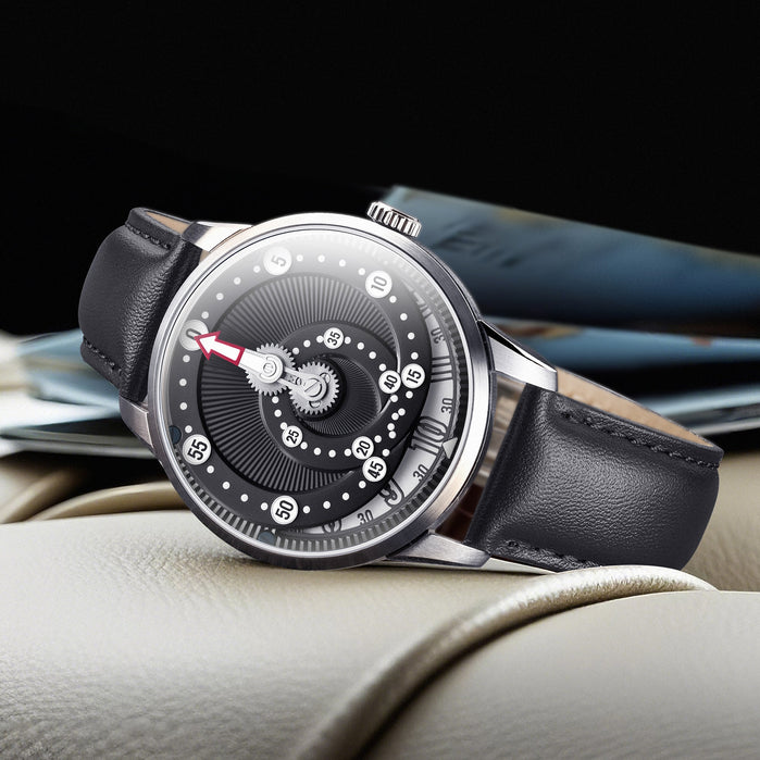 Mandetbrote Orbital Automatic Black Limited Edition angled shot picture