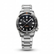 Zelos Mako Automatic 500M Diver Steel Orange | Watches.com
