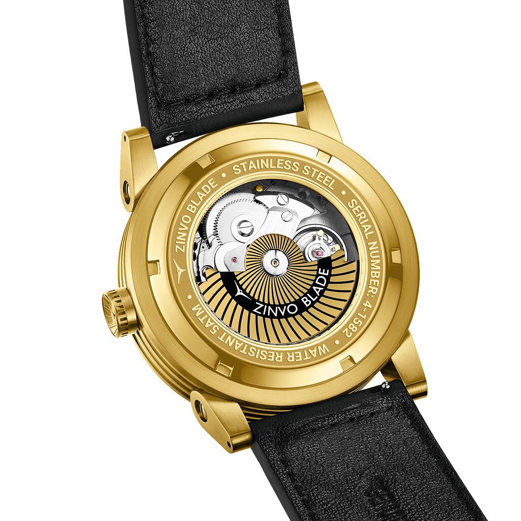 Zinvo Blade Automatic 12K Gold – Watches.com