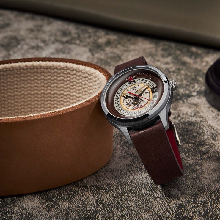 CCCP Tsiolkovsky Automatic Brown