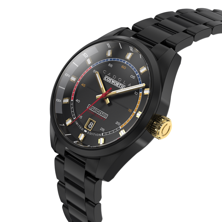 Cadola DFV-Cosworth Helmet Watch Winder Automatic Limited Edition James Set