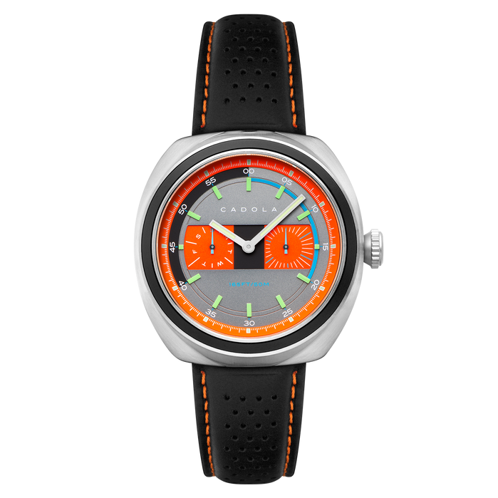 Cadola Giulia Calendar Orange Grey angled shot picture