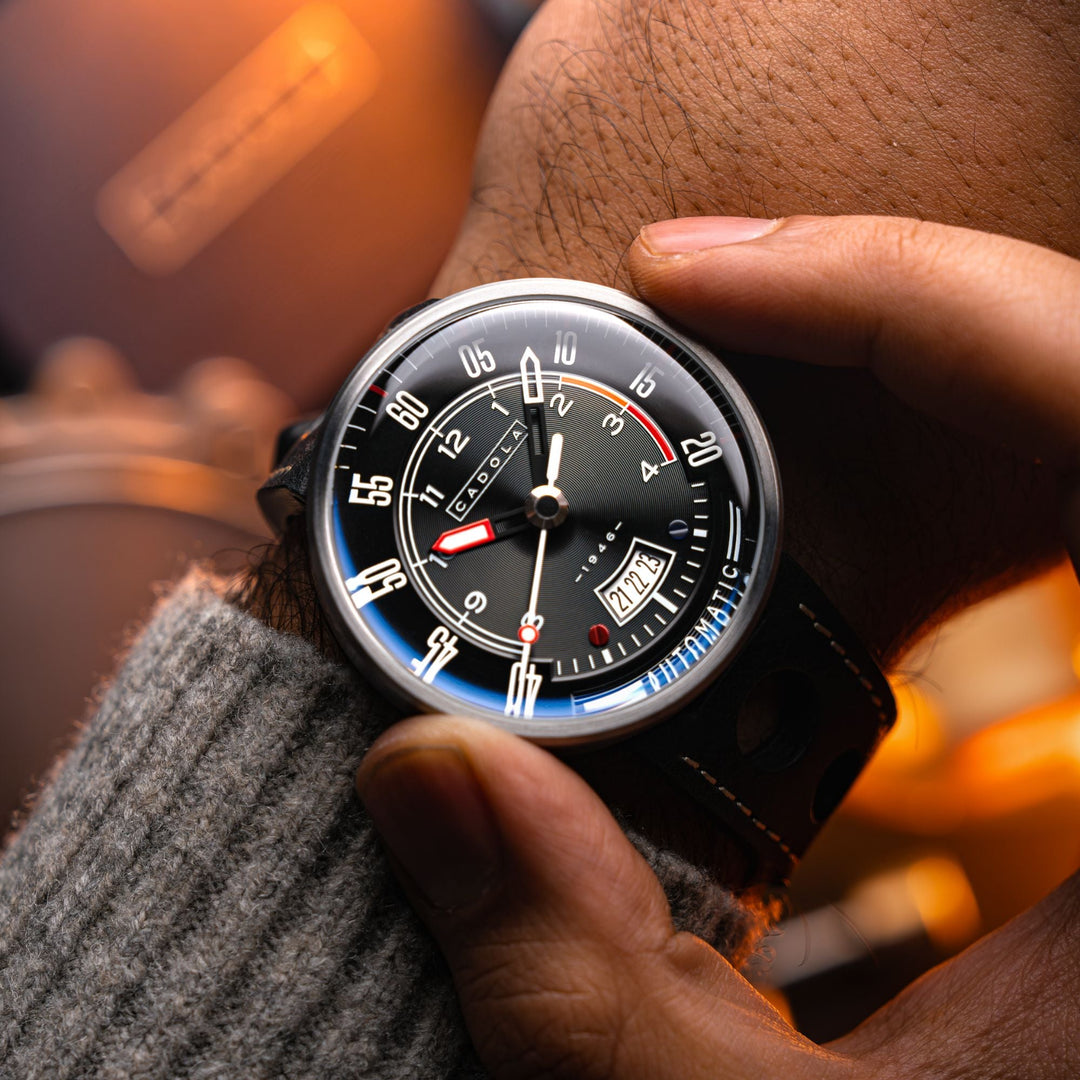 カルテル　時計 Cadola RPM Automatic Viper Black | Watches.com