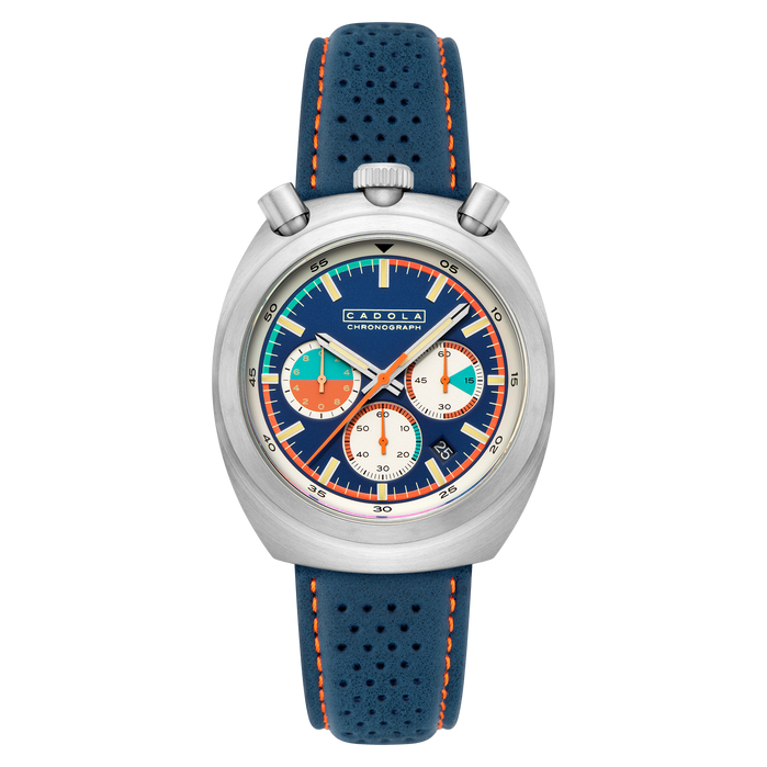 Cadola Testa Di Toro Chronograph Ignition Blue angled shot picture
