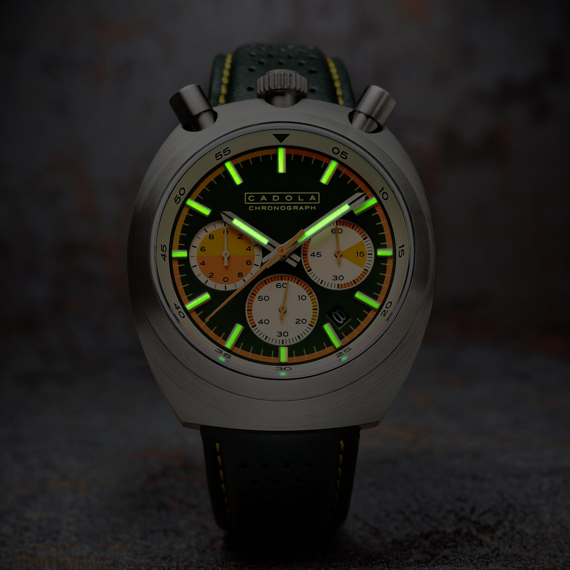 Cadola Testa Di Toro Chronograph Speedster Green | Watches.com