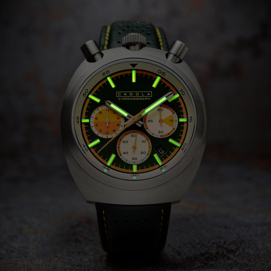 Cadola Testa Di Toro Chronograph Speedster Green | Watches.com