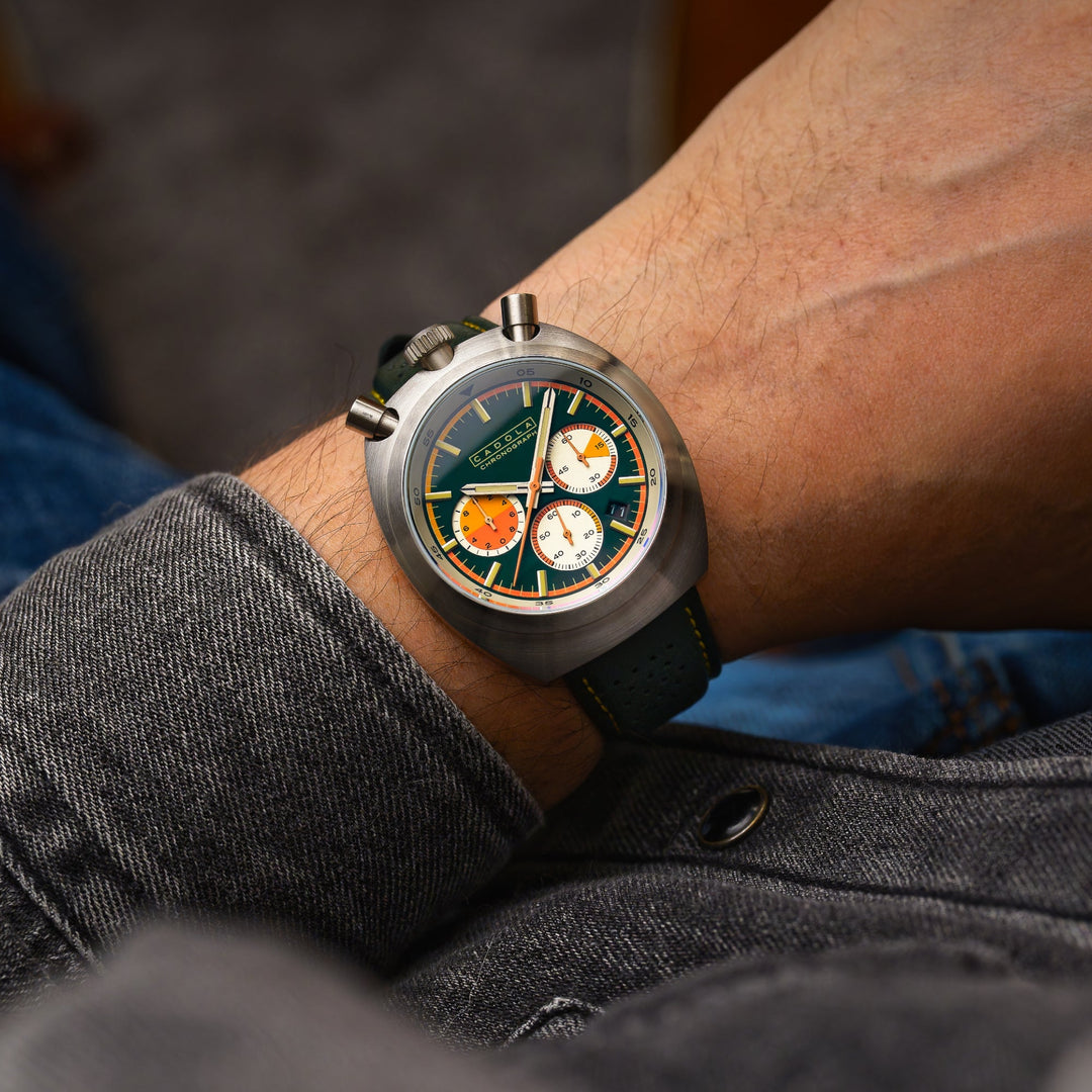 Cadola Testa Di Toro Chronograph Speedster Green | Watches.com