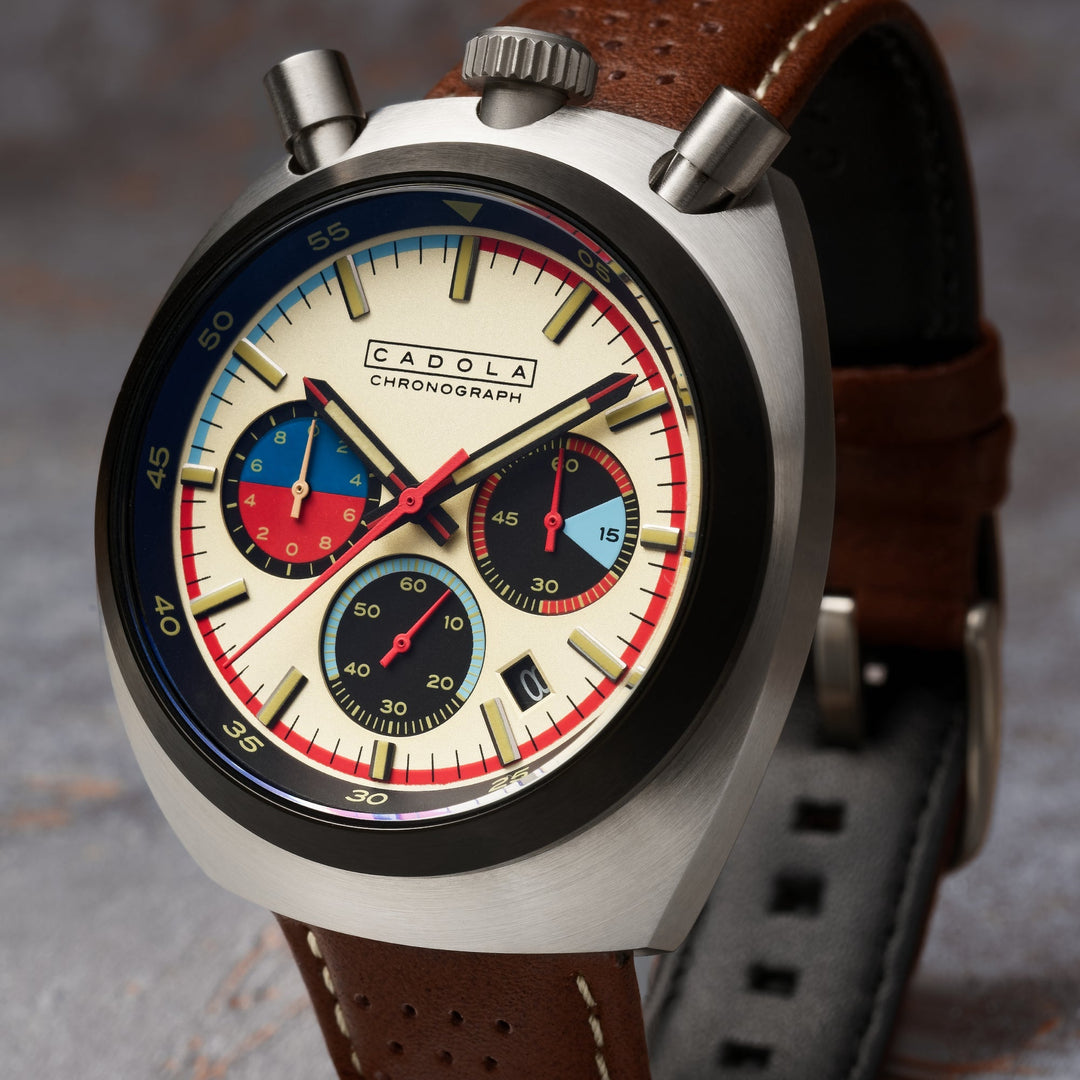 Cadola Testa Di Toro Chronograph Beige Burnout | Watches.com