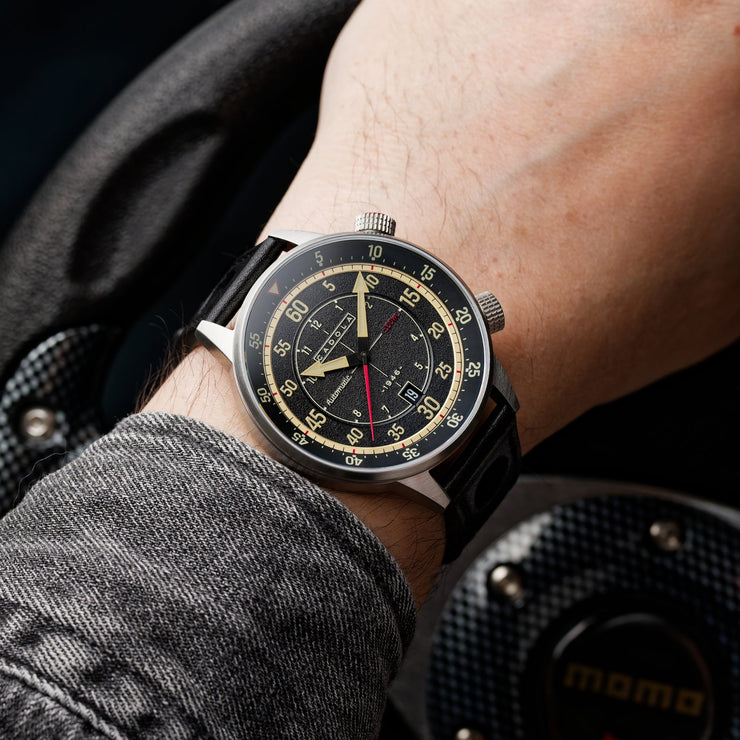 Cadola Rally Timer Automatic Ink Black