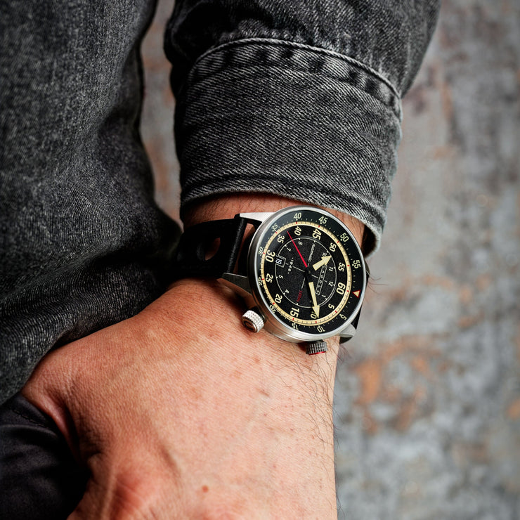 Cadola Rally Timer Automatic Ink Black