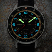 Cadola Rally Timer Automatic Ink Black