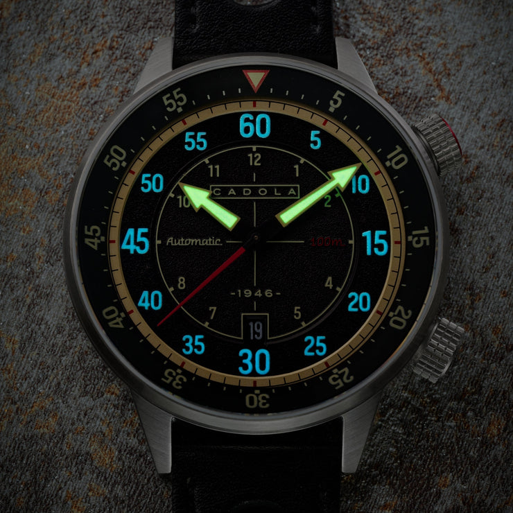Cadola Rally Timer Automatic Ink Black