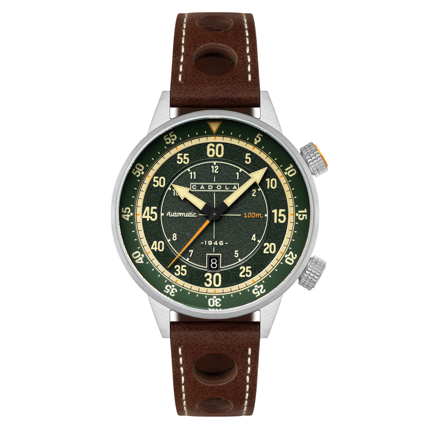 Cadola Rally Timer Automatic Bottle Green – Watches.com