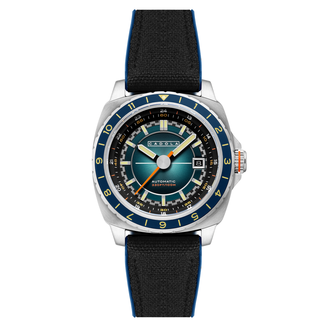 Cadola Overdrive Automatic Velocity Blue | Watches.com