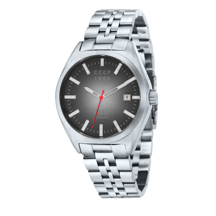 CCCP Shchuka Automatic Steel Black angled shot picture